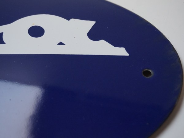 plaque emaillee Vespa Servicio werbeschild insigna vintage emaillen reclame bord-00009